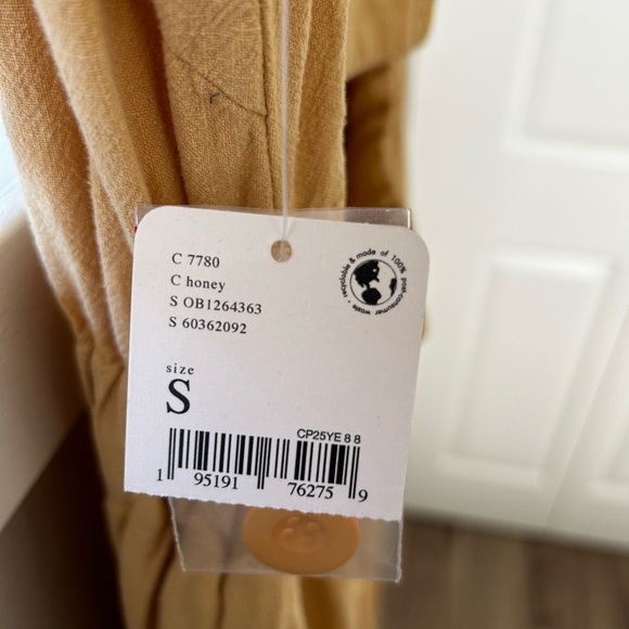 Free People Heatwave Linen jumpsuit NWT - Picture 2 of 6